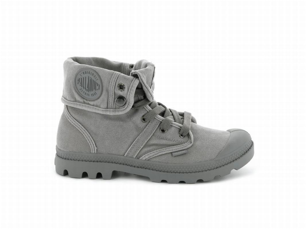 Palladium Pallabrousse Baggy Women's Boots Grey (TUMP92547)